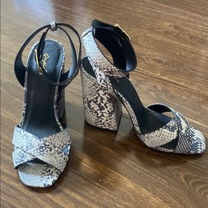 Snake Skin Heels